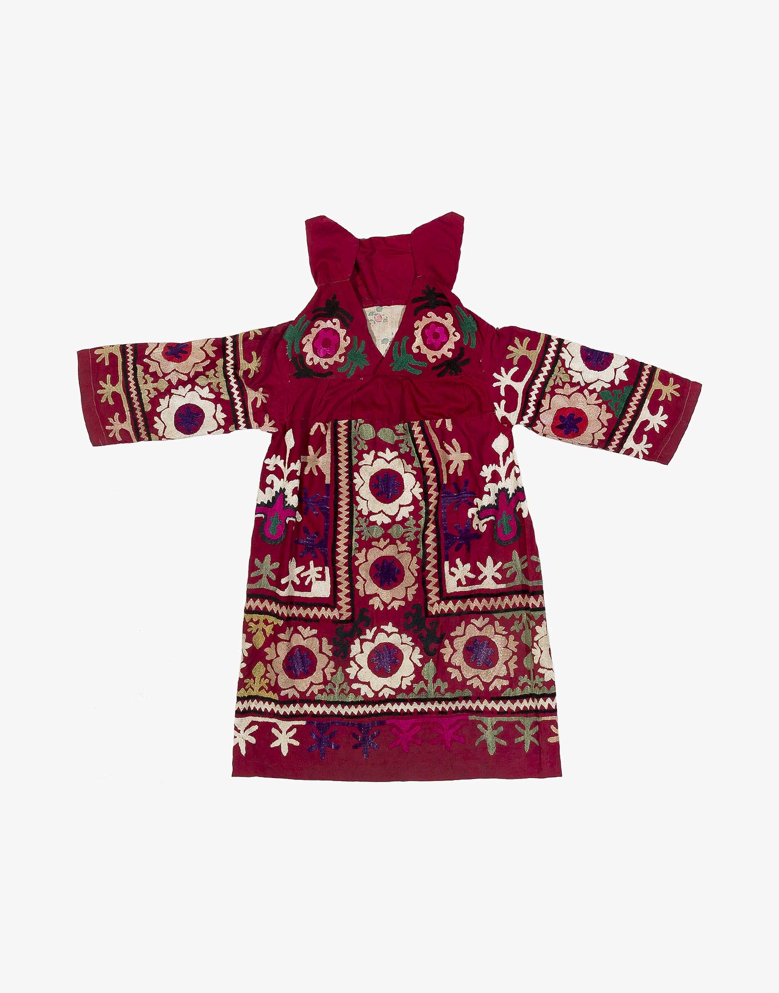Suzani Embroidered Dress