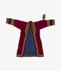 Central Asian Turcoman Silk And Cotton Kaftan Robe