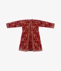 Central Asian Turcoman Silk And Cotton Kaftan Robe