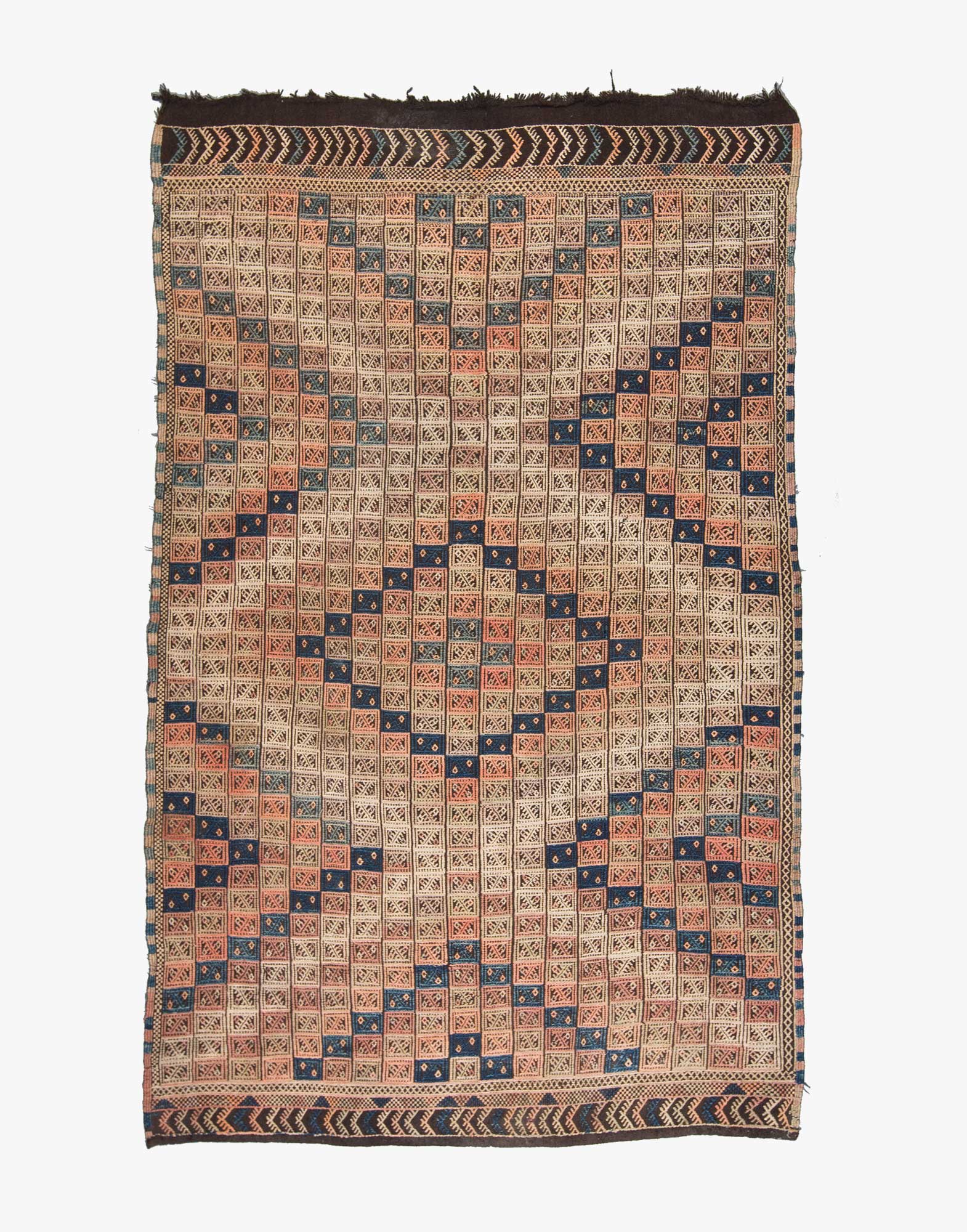 Denizli Cicim Embroidered Kilim