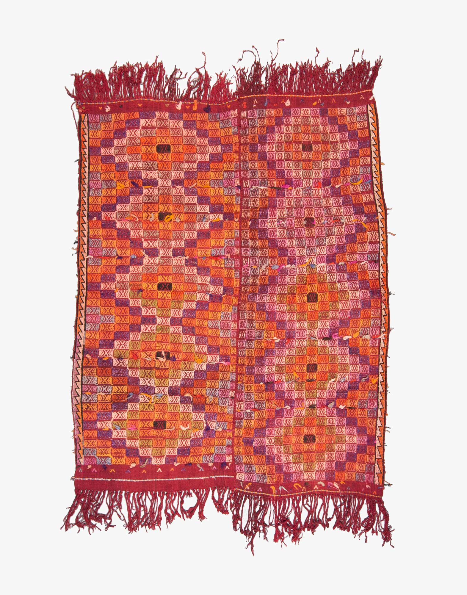 Denizli Cicim Embroidered Kilim