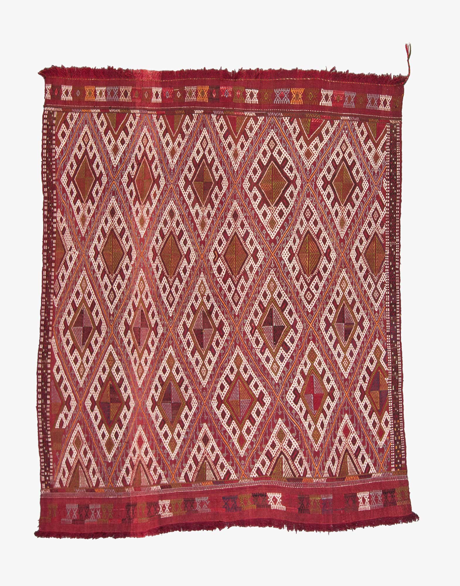 Konya Cicim Embroidered Kilim