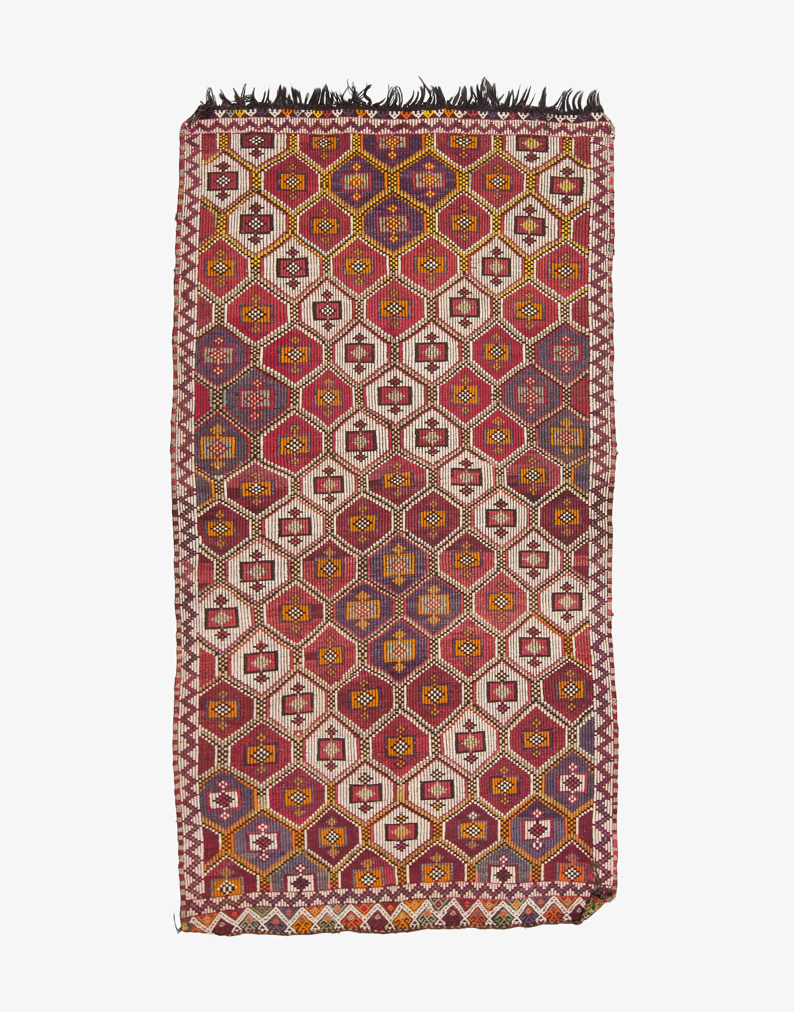 Konya Cicim Embroidered Kilim