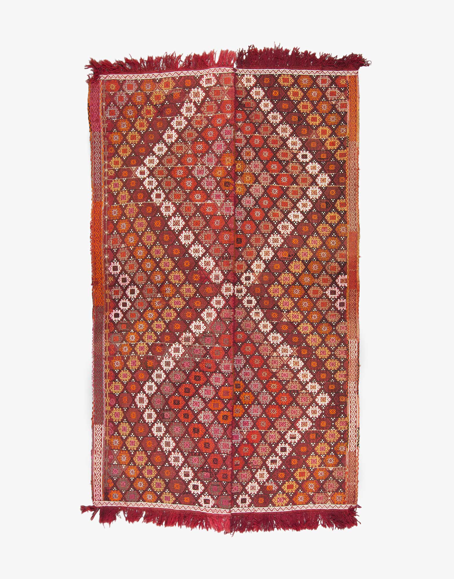 Konya Cicim Embroidered Kilim