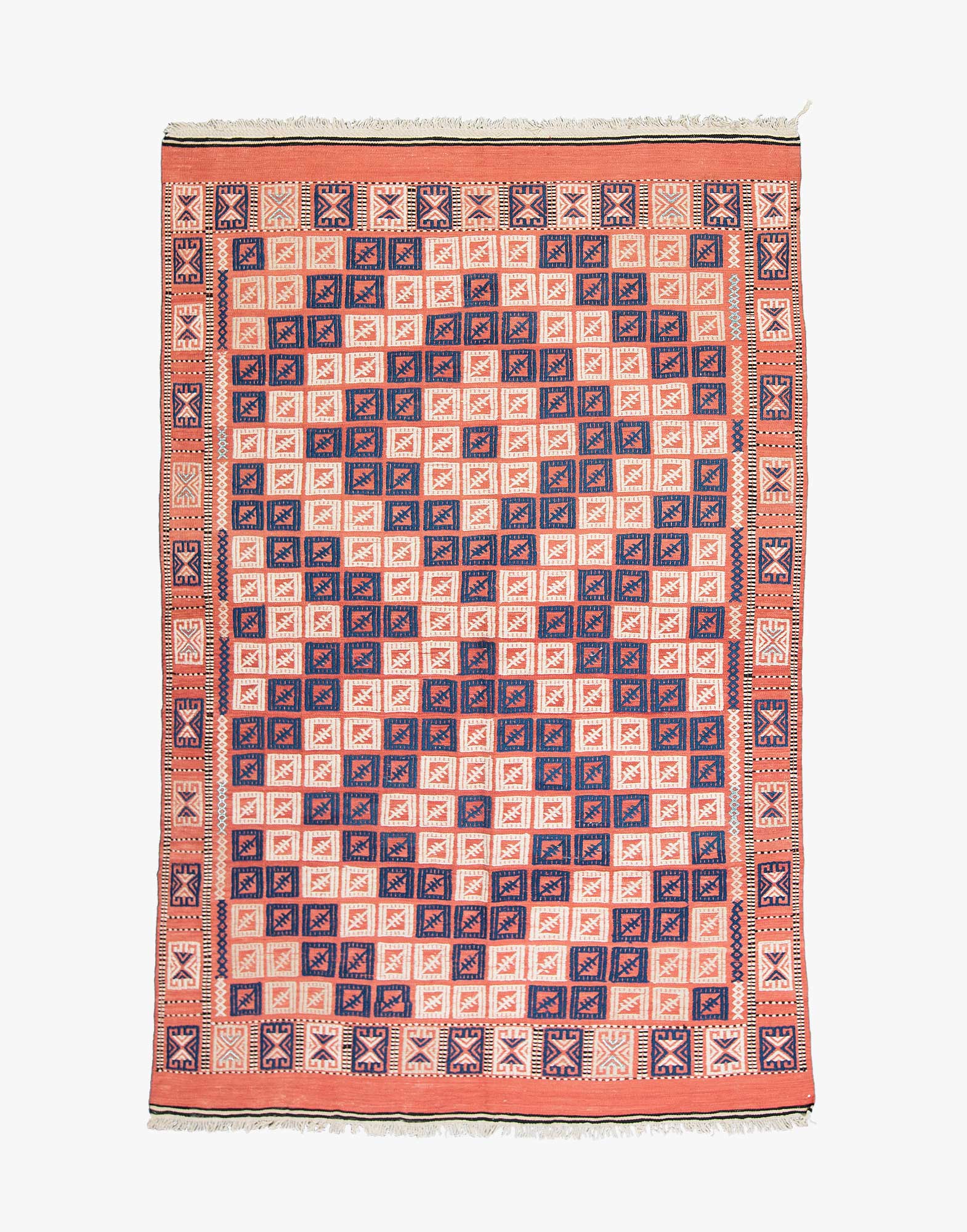 Çanakkale Zili Embroidered Kilim