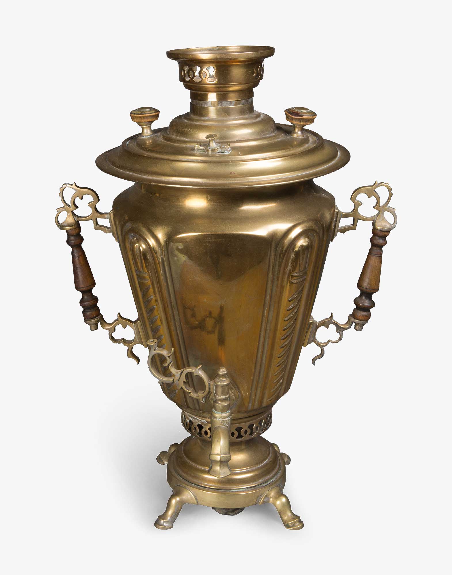 Antique Brass Samovar