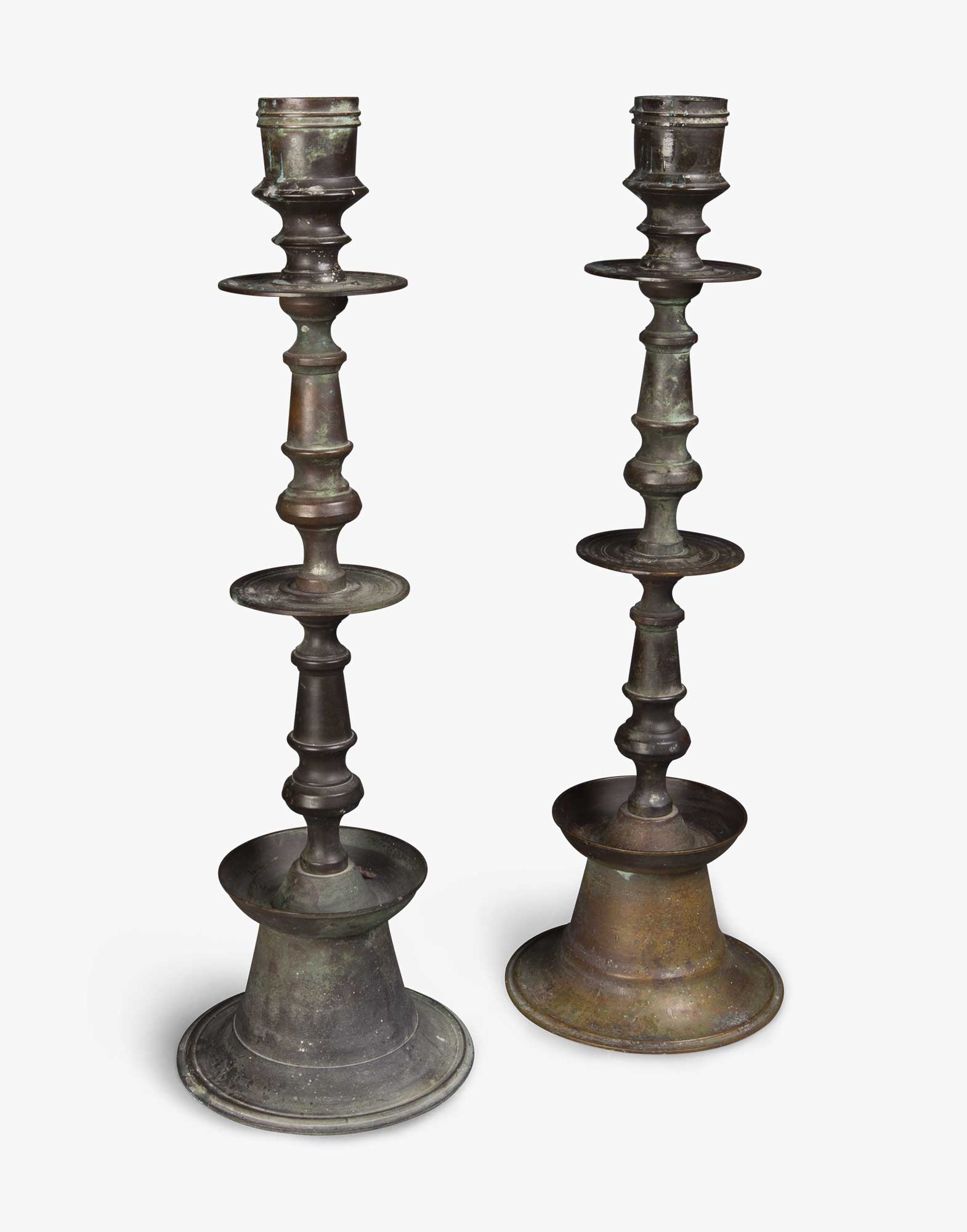 Antique Ottoman Floor Candelabra