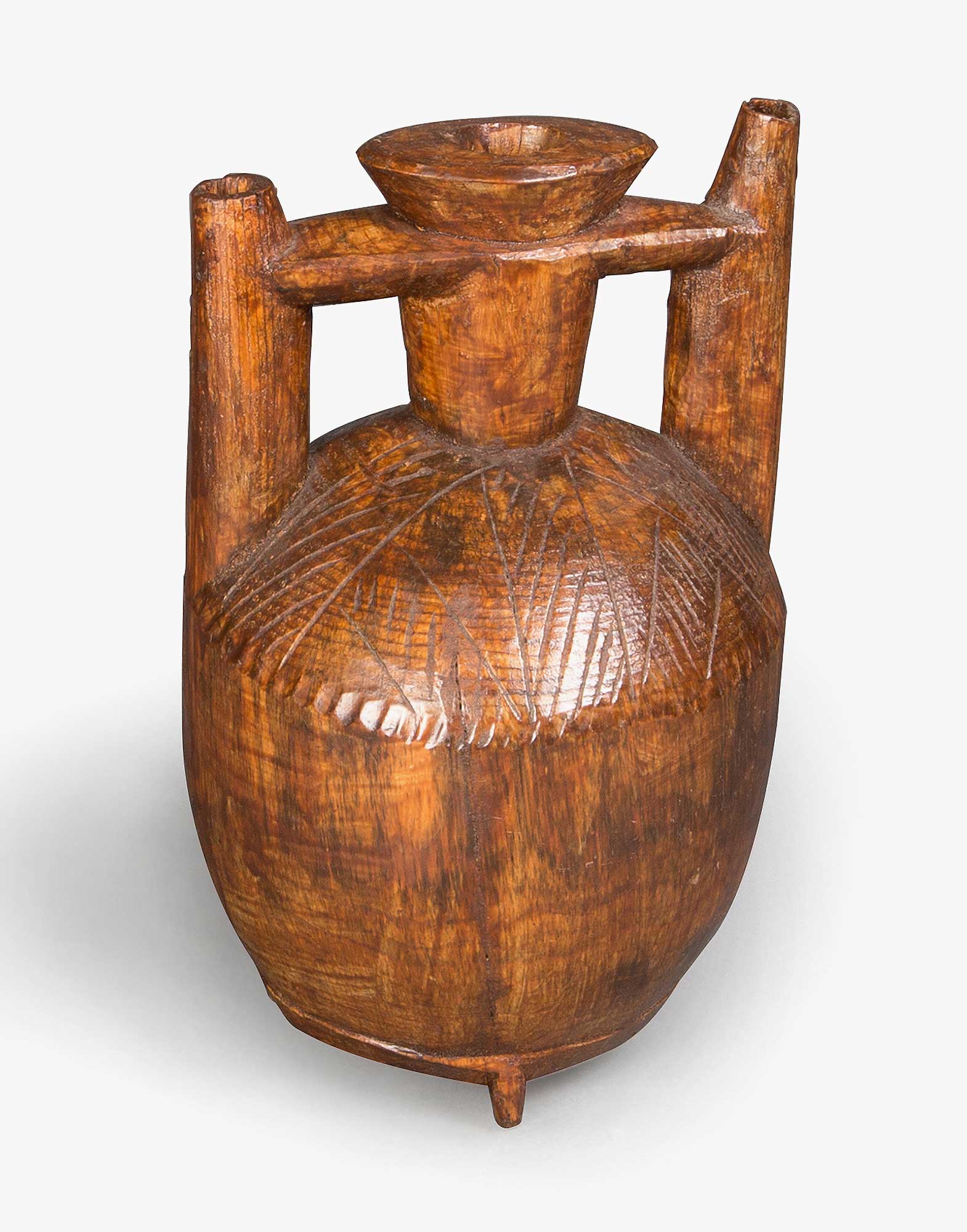 Antique Wooden Canteen