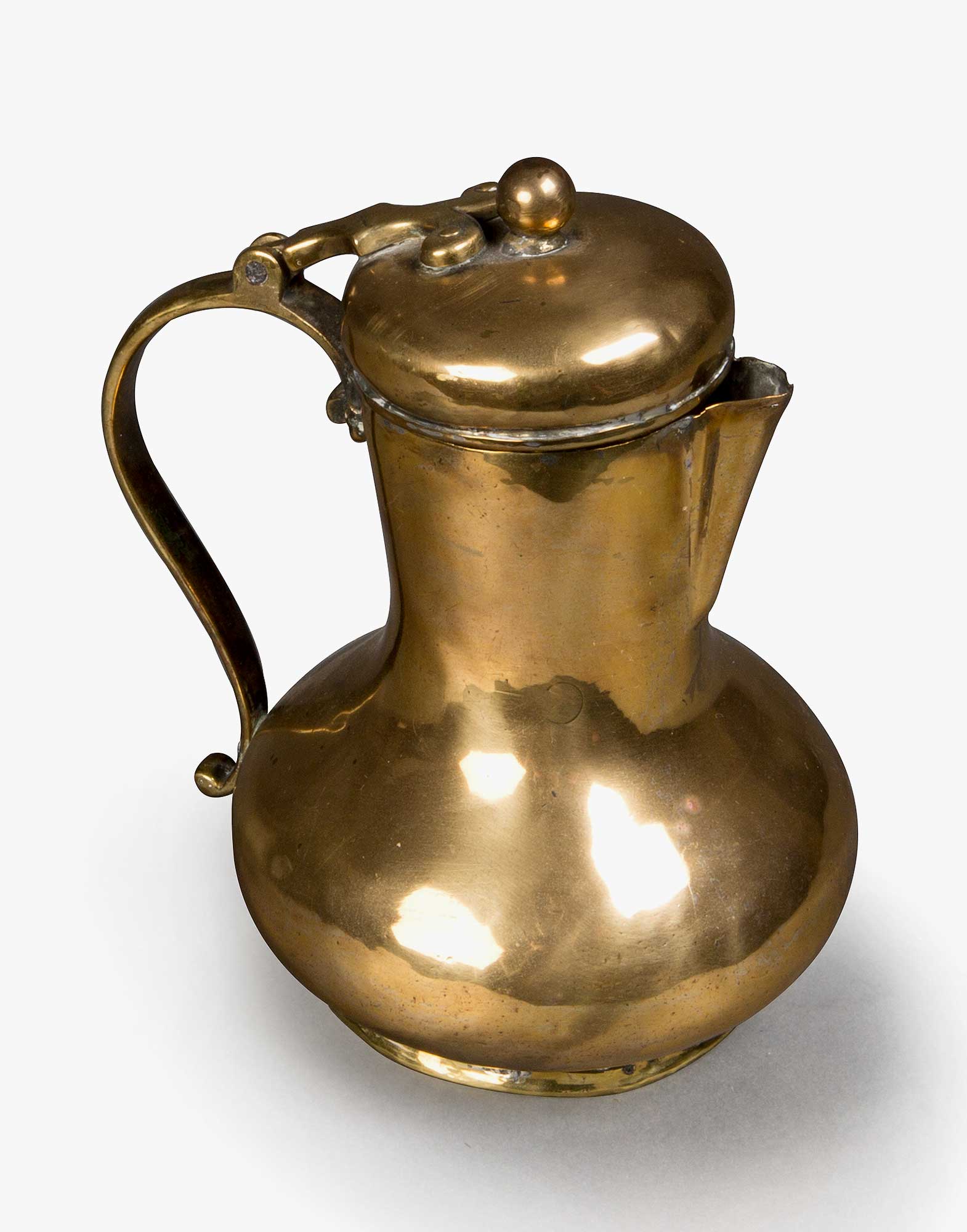 Traditional Ottoman Brass Pitcher