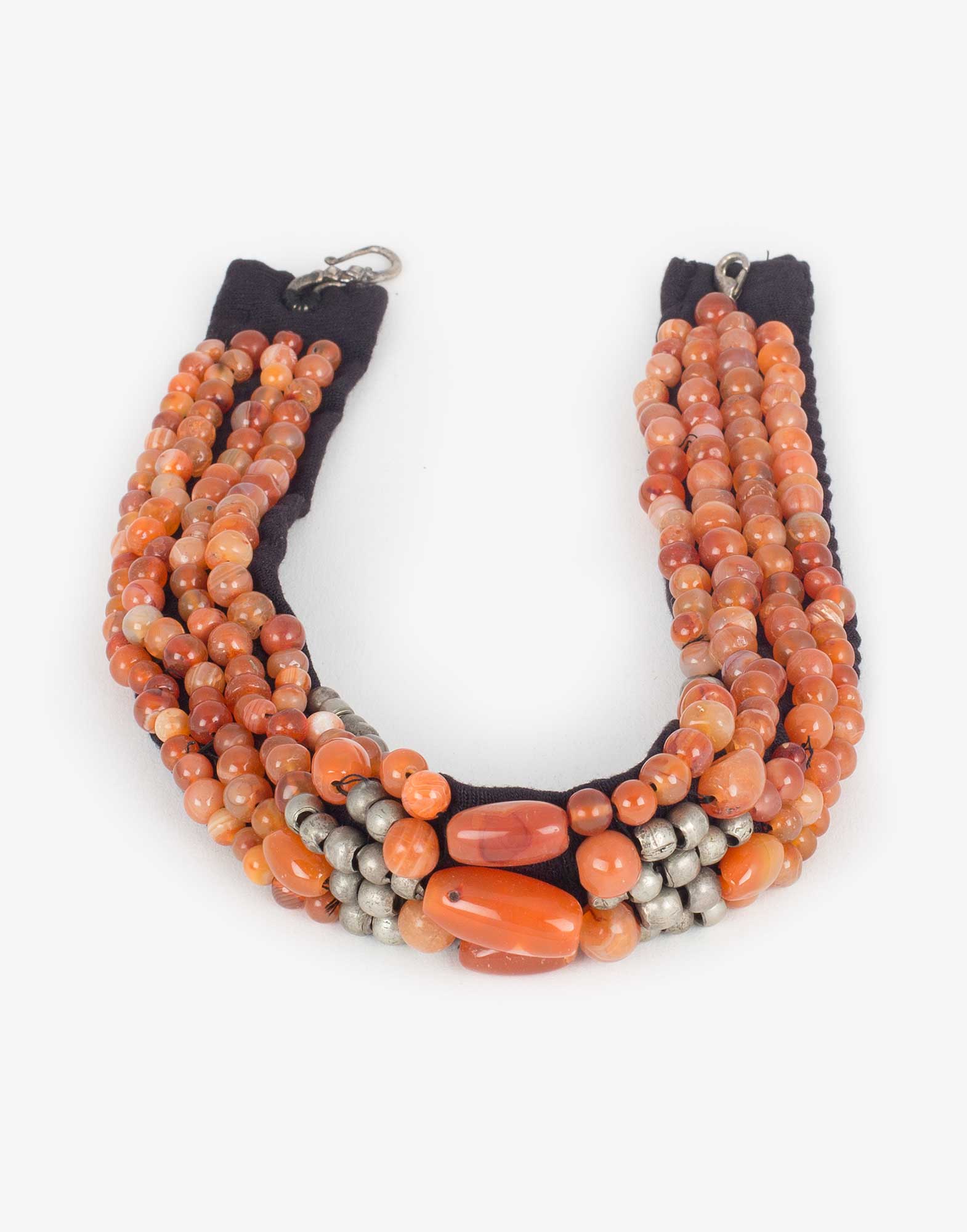 Vintage Agate Beaded Necklace