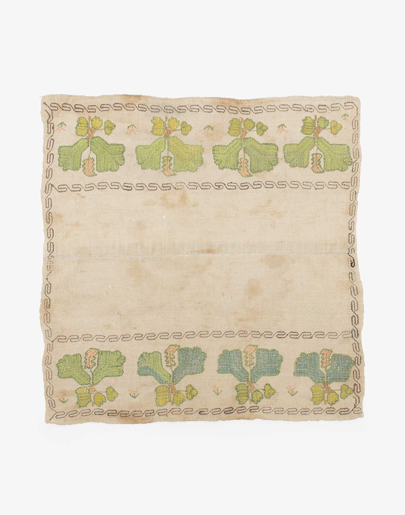 Ottoman Embroidered Makrama Hand Towel