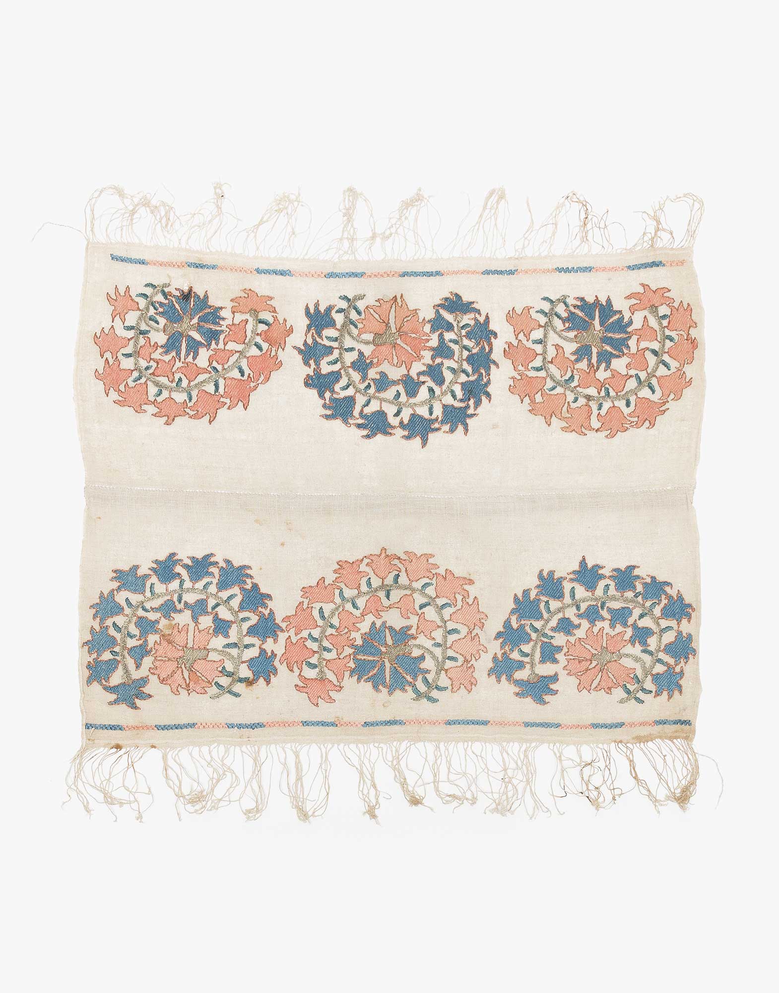 Ottoman Embroidered Makrama Hand Towel