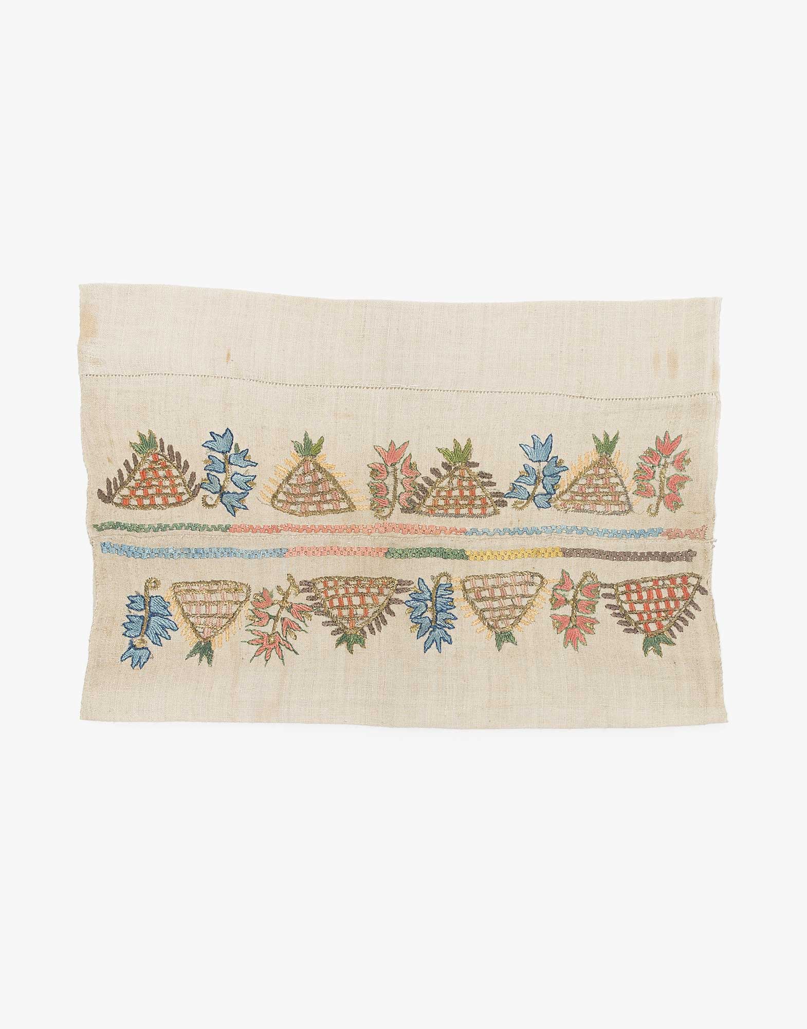 Ottoman Embroidered Makrama Hand Towel