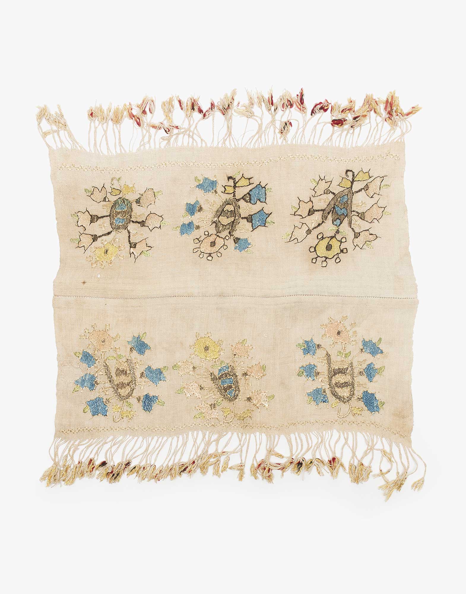 Ottoman Embroidered Makrama Hand Towel