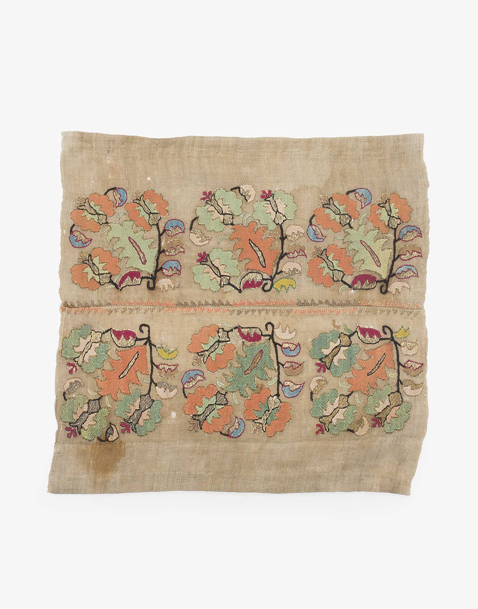 Ottoman Embroidered Makrama Hand Towel