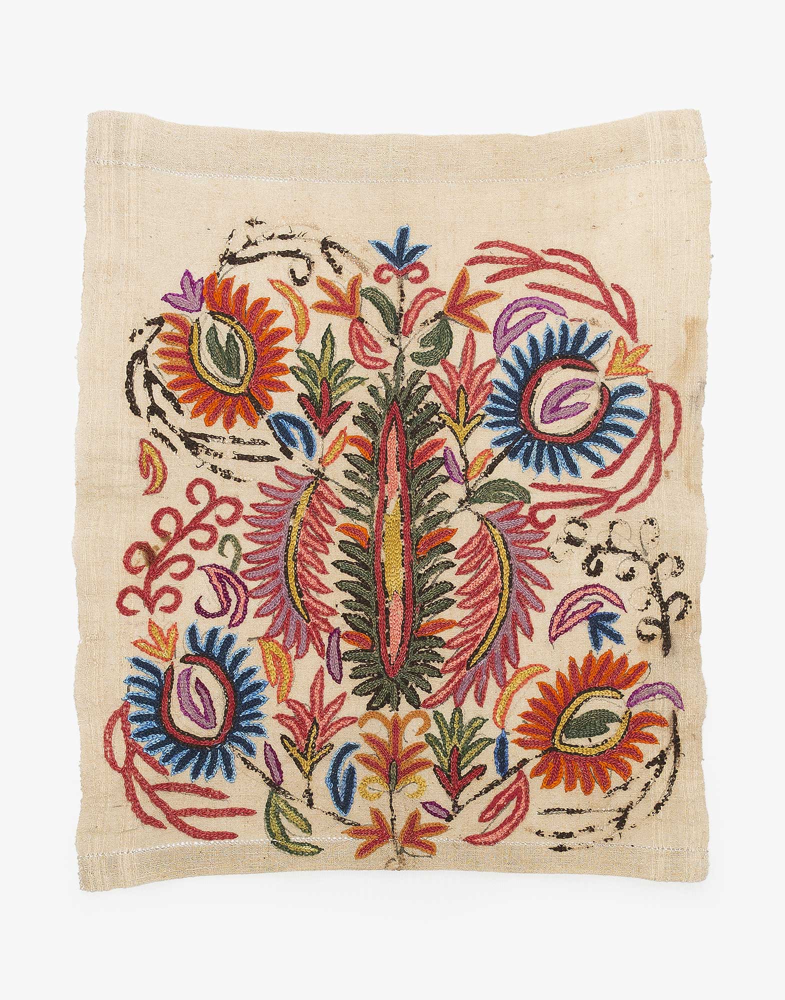 Ottoman Embroidered Makrama Hand Towel