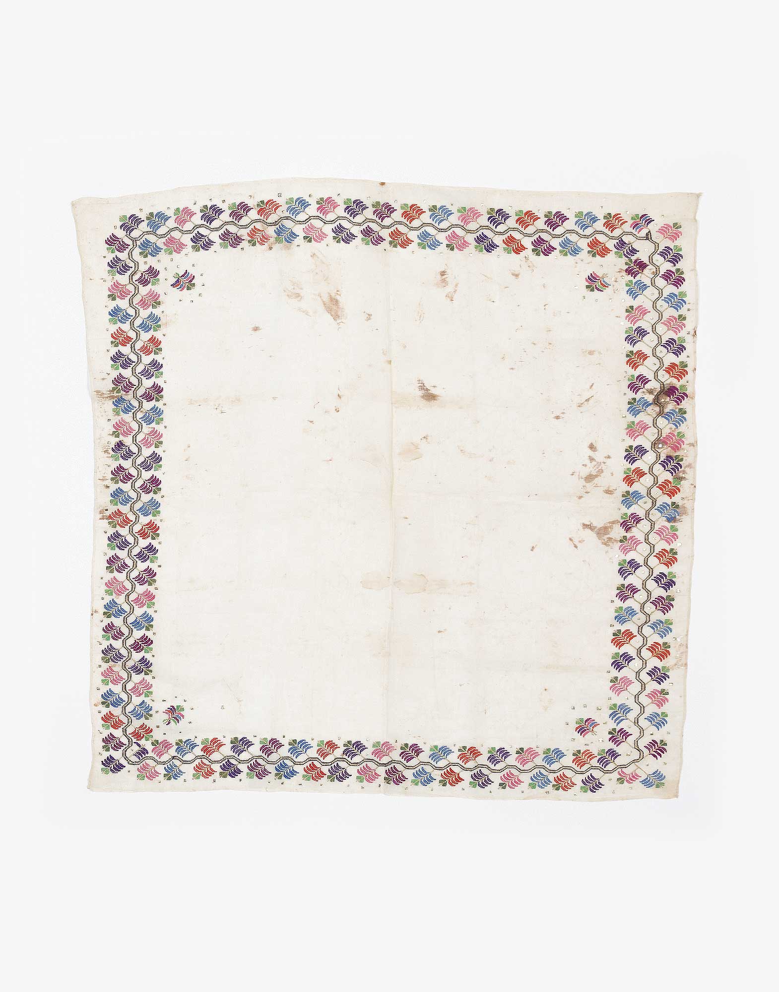 Ottoman Embroidered Makrama Hand Towel