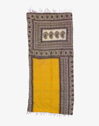 Vintage Colorful West Bengal Kantha Embroidery